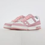 Louis Vuitton Trainer Sneaker Pink White 1AA6W5