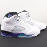 Air Jordan 5 Retro White Purple HQ7978-100
