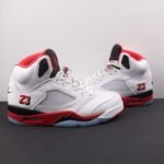 Air Jordan 5 Retro White Red HQ7978-101