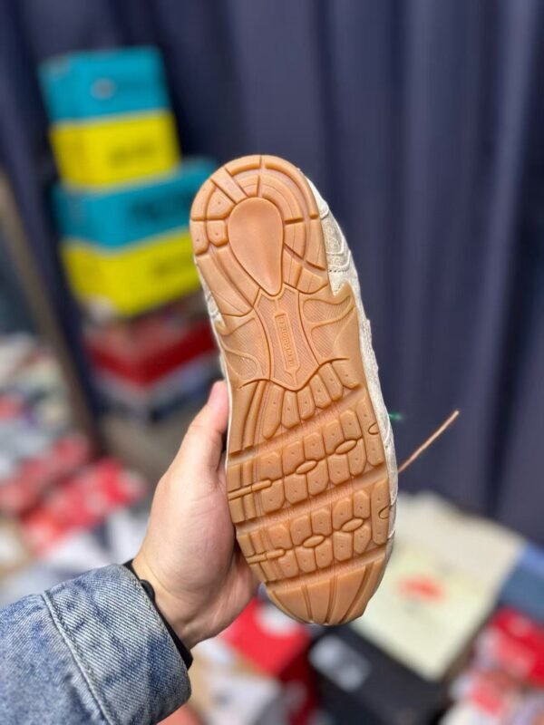 Miu Miu x New Balance 530 Tan Suede Green Lace Sneakers