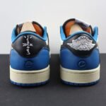 Air Jordan 1 Low Travis Scott Fragment White Blue Black Shoes