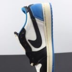 Air Jordan 1 Low Travis Scott Fragment White Blue Black Shoes