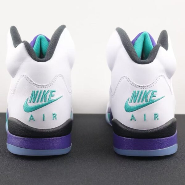 Air Jordan 5 Retro White Purple HQ7978-100