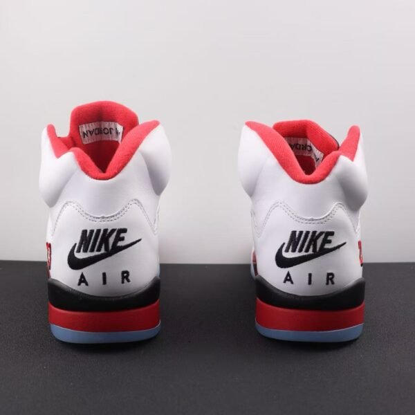Air Jordan 5 Retro White Red HQ7978-101