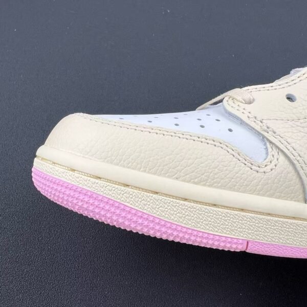 Travis Scott x Air Jordan 1 Low OG Muslin Shy Pink IQ7604-100
