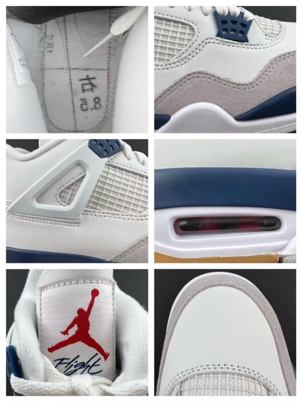 Air Jordan 4 Retro White Navy DR5415-100