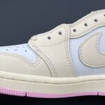 Travis Scott x Air Jordan 1 Low OG Muslin Shy Pink IQ7604-100