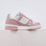 Louis Vuitton Trainer Sneaker Pink White 1AA6W5