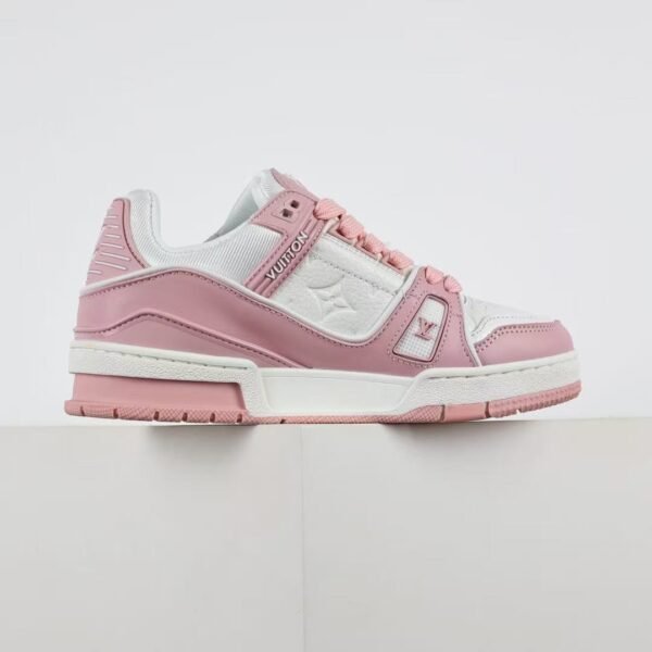 Louis Vuitton Trainer Sneaker Pink White 1AA6W5