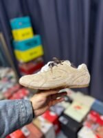 Miu Miu x New Balance 530 Tan Suede Green Lace Sneakers