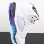 Air Jordan 5 Retro White Purple HQ7978-100