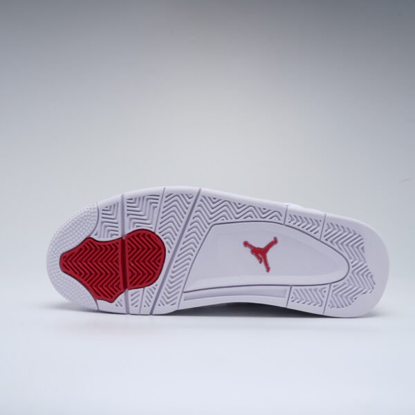 Air Jordan 4 Retro Metallic Red White Shoes