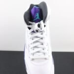 Air Jordan 5 Retro White Purple HQ7978-100