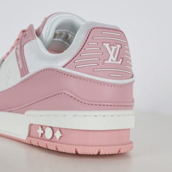 Louis Vuitton Trainer Sneaker Pink White 1AA6W5
