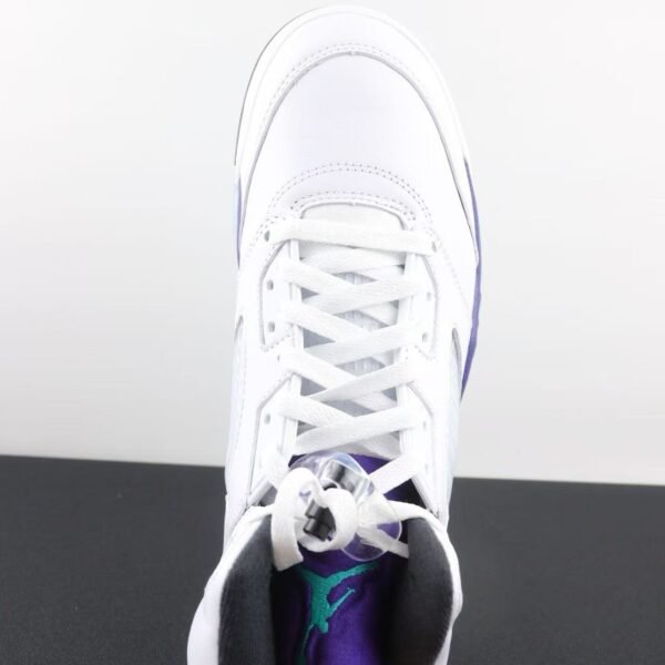 Air Jordan 5 Retro White Purple HQ7978-100