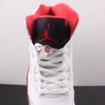 Air Jordan 5 Retro White Red HQ7978-101