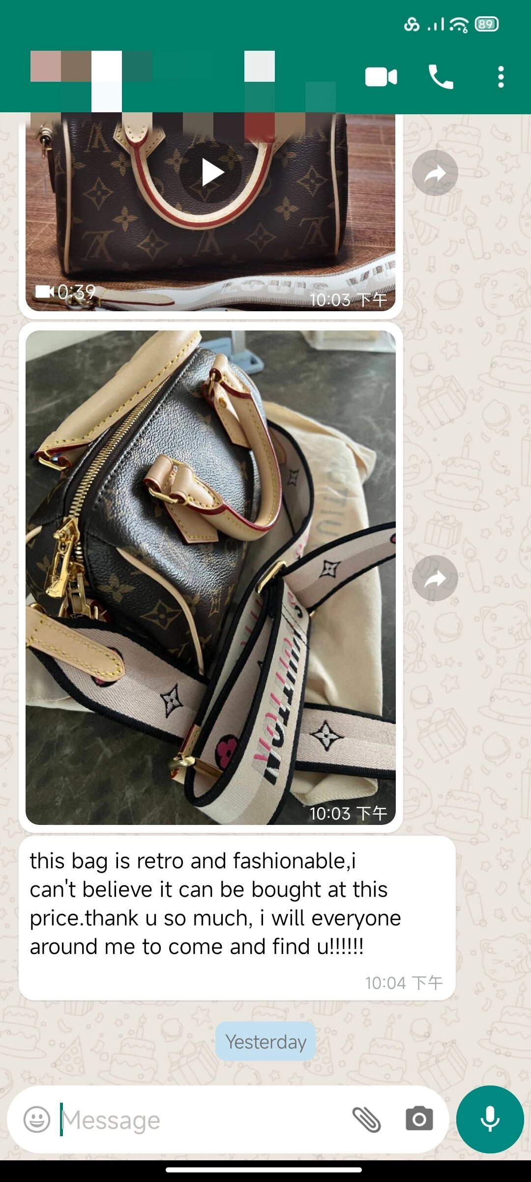 Customer review