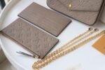Louis Vuitton 3-in-1 Card Holder Embossed