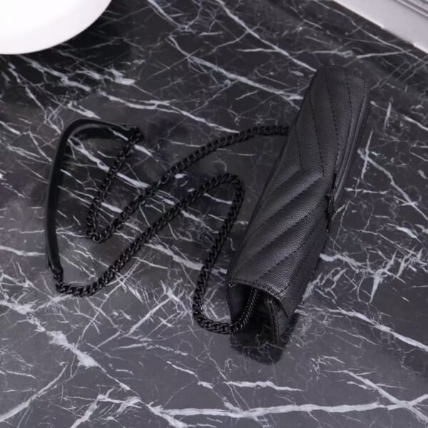 YSL Envelope Bag Black