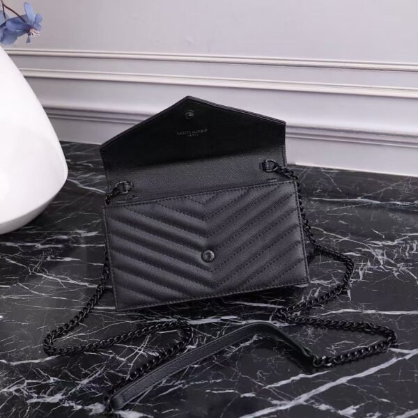 YSL Envelope Bag Black