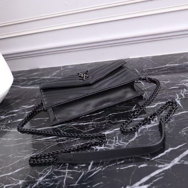 YSL Envelope Bag Black