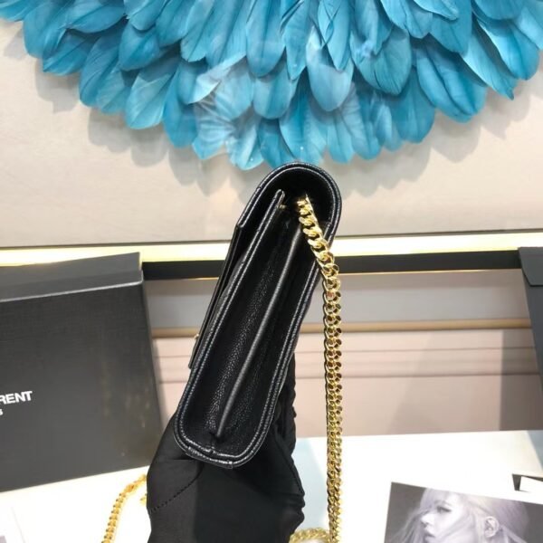 YSL Envelope Bag Black