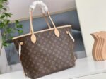 Louis Vuitton Shopping Bag Yellow Leather Pink