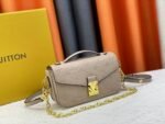 Louis Vuitton Embossed Messenger Bag Khaki Embossed Messenger