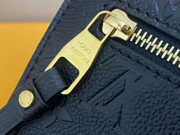 Louis Vuitton Embossed Messenger Bag Black Messenger