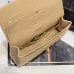 Chanel Classic Flap Bag Beige Gold