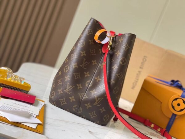 Louis Vuitton Bucket Bag Bucket Red