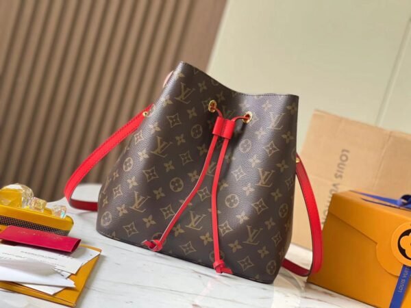 Louis Vuitton Bucket Bag Bucket Red