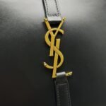 YSL Shoulder Bag Black Gold
