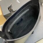 YSL Shoulder Bag Black Silver