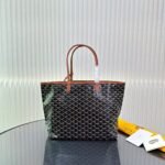 Goyard Tote Bag Black Brown