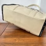 Marc Jacobs Canvas Tote Bag Black Edge Canvas Canvas
