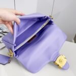 Coach Shoulder Bag Large Purple