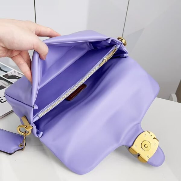 Coach Shoulder Bag Large Purple