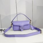 Coach Shoulder Bag Large Purple
