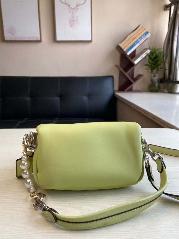 Coach Shoulder Bag Large Light Green