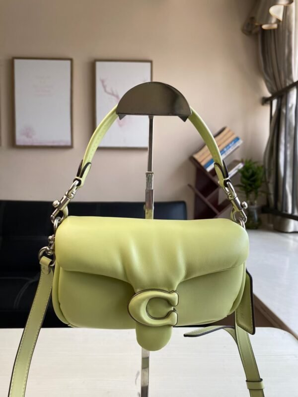 Coach Shoulder Bag Large Light Green