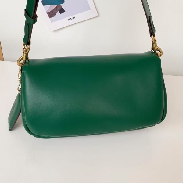 Coach Shoulder Bag Small Dark Green