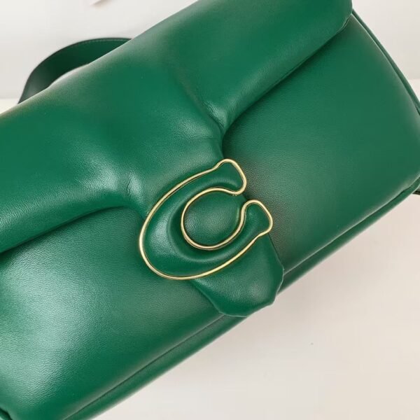 Coach Shoulder Bag Small Dark Green