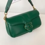 Coach Shoulder Bag Small Dark Green