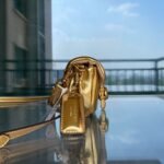 Coach Shoulder Bag Small Gold