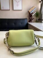 Coach Shoulder Bag Small Light Green