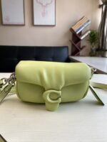 Coach Shoulder Bag Small Light Green