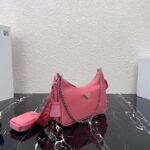 Prada 3-in-1 Crossbody Bag Rose Red