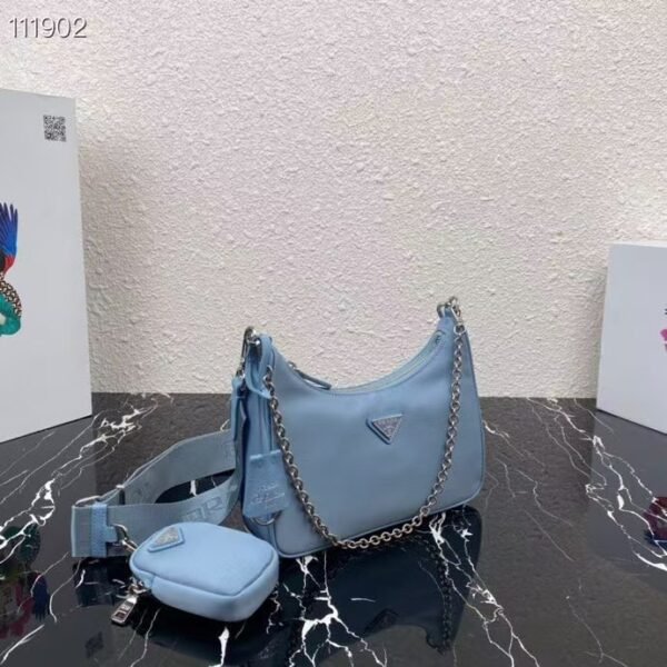 Prada 3-in-1 Crossbody Bag Light Blue