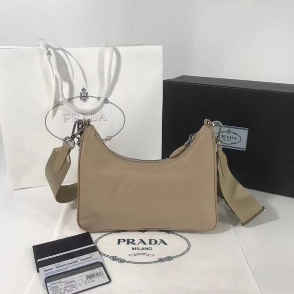 Prada 3-in-1 Crossbody Bag Khaki